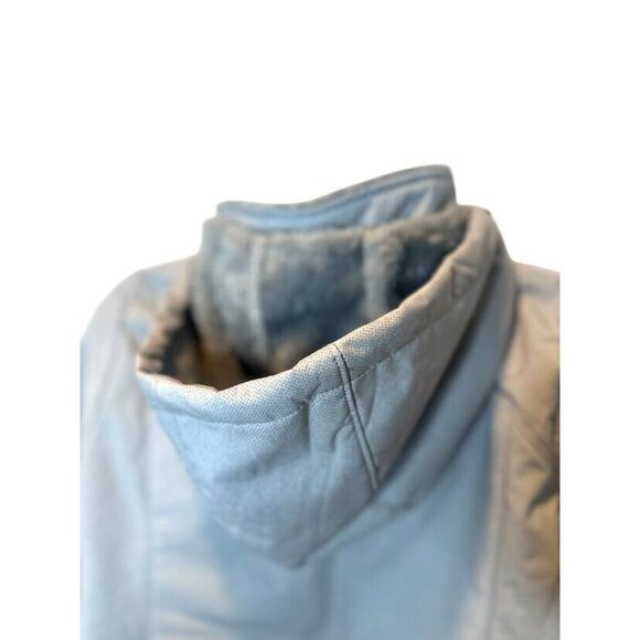 ZeroXposur Winter Coat Womens Grey Jacket Hooded Size Small Softshell Supreme - Picture 6 of 11